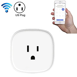 Wewoo Prise Connectée blanc Meross MSS210 Télécommande WiFi Smart Power Socket Fonctionne avec Amazon Alexa & Assistant Google, AC 100-120V, US Plug