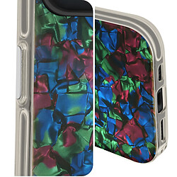 Acheter Avizar Coque pour iPhone 15 Antichoc Souple Tutti Frutti Noir