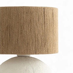 Acheter Rendez Vous Deco Lampe Nina en jute et papier blanc