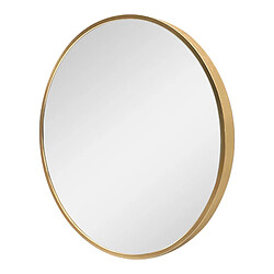 Miroir mural Modugno rond diamètre 40 cm doré [en.casa] 