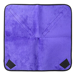 Wewoo Housse Coque Centaines de pliage Photographie Appareil photo SLR Doublure Sac à lentille Épaississement Enveloppé Tissu Plus VelvetTaille 55x55cm Violet