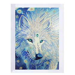 Avis Peinture de diamant bricolage 5D strass spécial photos Art Decor Wolf