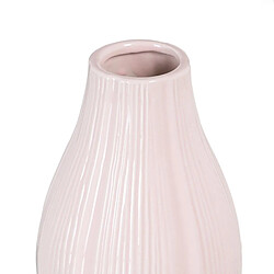 Avis BigBuy Home Vase Rose Céramique 12,5 x 12,5 x 20,5 cm