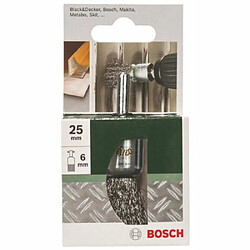 Avis Bosch 2609256538 Brosse pinceau pour Perceuse Fils ondulés 6 x 25 mm