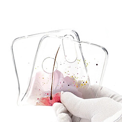 Wewoo Coque Étui de protection en TPU Transparent motif fleur pour Huawei nova 3i pas cher