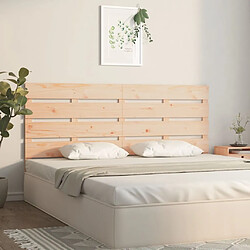 Avis Maison Chic Tête de lit moderne pour chambre - Décoration de lit 120x3x80 cm Bois massif de pin -MN79514