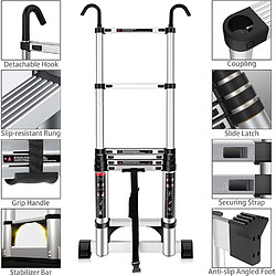 Échelle Télescopique 3.8M pas cher