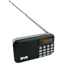 Wewoo Radio numérique DAB multifonctionnelle portable DAB-P8prise en charge BluetoothMP3 