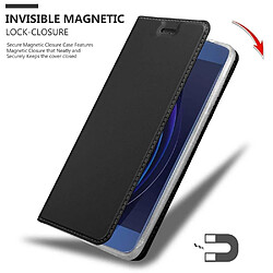 Cadorabo Coque Honor 8 / 8 PREMIUM Etui en Noir pas cher