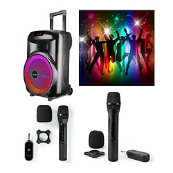 Acheter ENCEINTE SONO PORTABLE PARTY KARAOKE BLUETOOTH 700W MOBILE USB TWS LED RGB MSD Radio Fm MICRO + TELECOMMANDE + Micro sans fil HQ