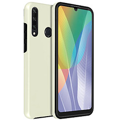 Avizar Coque Huawei Y6p Protection Arrière Rigide + Avant Souple Or