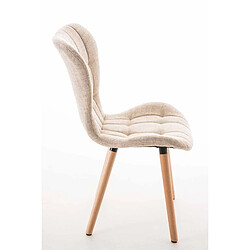 Avis Non Chaise Elda tissu naturel