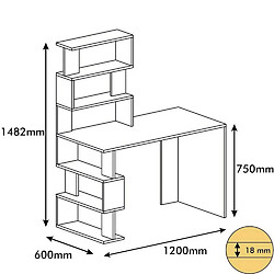 EPIKASA Bureau Moderne Cleide pas cher