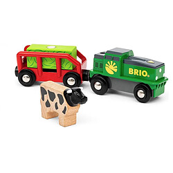 brio 36018 Train a la ferme a pile