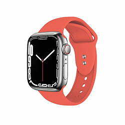 Bracelet liquide Crong pour Apple Watch 38/40/41 mm (rouge corail)