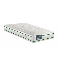 Inside 75 Matelas Dunlopillo EUGEN 7 90 x 200 x 22 cm mousse 14 cm 100% Latex accueil moelleux soutien ferme