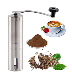 Universal Moulin à café à la main amovible en acier inoxydable moulin à grains de café épices de haricots moulin à main lavage réutilisation outils de cuisine