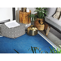 Avis Beliani Tapis extérieur bleu 120 x 180 cm ETAWAH