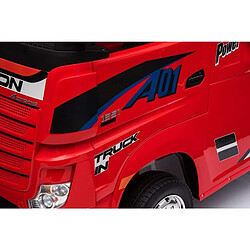 Ataa Mercedes Actros 12v Couleur Rouge pas cher