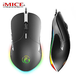 Universal X6 6400 DPI RVB USB GAMING GAMING MONDE GAMER MICE OPTICE MICE POUR LA MONDE DE MONDE GAME PC PC OPLOP