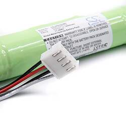 vhbw Batterie NiMH 3600mAh (4.8V) pour matériel médical moniteur patient Datex Ohmeda Trusat Oxymètre de pouls REV J comme 6050-0006-578.