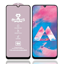 Wewoo Film de verre trempé Pour Galaxy M30 9H HD grand arc haute teneur en alumine plein écran