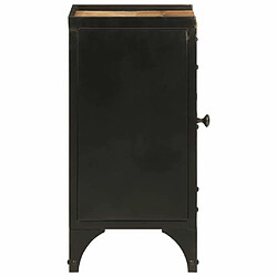 Acheter Maison Chic Armoire de salle de bain,Meuble de rangement,Meuble haut 40x30x60 cm fer et bois de manguier -GKD113510