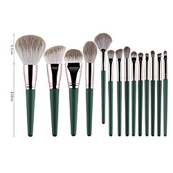 G52 14PCS Maquillage Brosse Set Soleil Shadow Brush Foundation Foundation Blueule Beauty Tool de voyage Maquillage Makep Brush Brushes Set