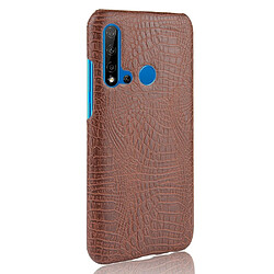 Avis Wewoo Coque PC + PU antichoc à texture de crocodile pour Huawei P20 lite 2019 / Huawei nova 5i marron