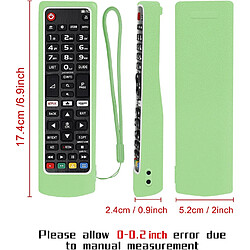 Avis SANAG etui De Protection En Silicone Pour Lg Smart Tv Telecommande, Akb75675301 Akb75675304 Akb74915305, Housse Coque Pour Pour Lg Telecommande, Antiderapage, Antisismique, Lavable(Vert Lumineux+Jaune)