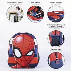 Avis Marvel Sac à dos enfant 3D Spiderman Rouge 2100003860