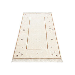 Avis Vidal Tapis de laine 152x79 beige Darya