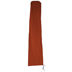 Decoshop26 Housse parasol 5m - Terracotta