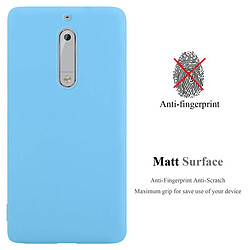 Avis Cadorabo Coque Nokia 5 2017 Etui en Bleu