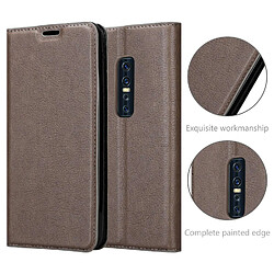 Cadorabo Coque Vivo V17 PRO Etui en Brun pas cher