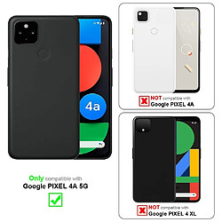 Cadorabo Coque Google PIXEL 4A 5G Etui en Transparent