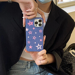 GUPBOO Étui pour iPhone13 Coque en silicone pour téléphone portable à personnalité créative cowboy star