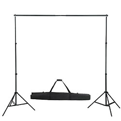 Helloshop26 Kit complet studio photo + fond vert sans coutures 3x3 m photo vidéo studio professionnel 1802011/4