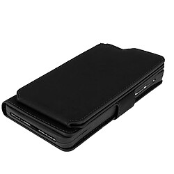 Avizar Etui Smartphone 3,8 à 4,3'' Housse Portefeuille Universelle Porte-cartes Noir