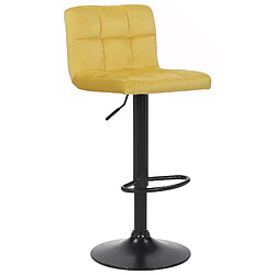 Non Tabouret de bar Feni velours