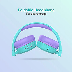 Universal Rouleau de casque Bluetooth pour enfants Co., Ltd. 85dB (turquoise) pas cher