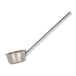 Acheter Louche en acier inoxydable à long manche versant la soupe de vin Scoop Kitchen Supplies 16x35cm