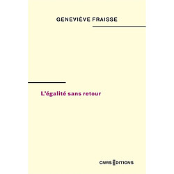 L'égalité sans retour - Occasion