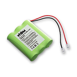 vhbw Batterie NiMH Universal Batterie Pack 2000mAh 3.6V 3x AA