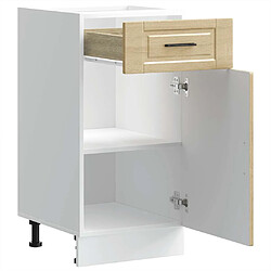 Acheter vidaXL Armoire de cuisine Porto chêne sonoma bois d'ingénierie