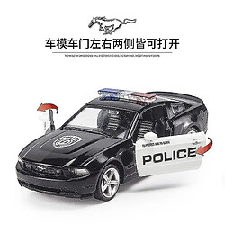 Acheter Universal 1:32 ALLOY CAR 2006 Ford Shelby Mustang GT350 Police Car Model 911 Modèles de voiture jouet en alliage Diecast Metal