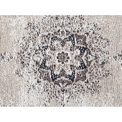 Beliani Tapis beige et gris 60 x 180 cm ALMUS pas cher