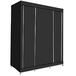 Acheter Armoire de rangement - Grande noir Herzberg HG8009-BLK