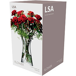 LSA International ? Vase Bouquet de Fleurs Transparent 29 cm