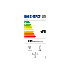 Réfrigérateur combiné 60cm 308l silver - LI7S2ESFR - INDESIT